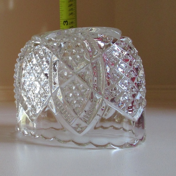 Lead Crystal mini handleless basket - Picture 5 of 8